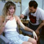 Gabe Bartalos turning Patty Mullen into Frankenhooker. 