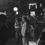 Patty Mullen in Times Square. 